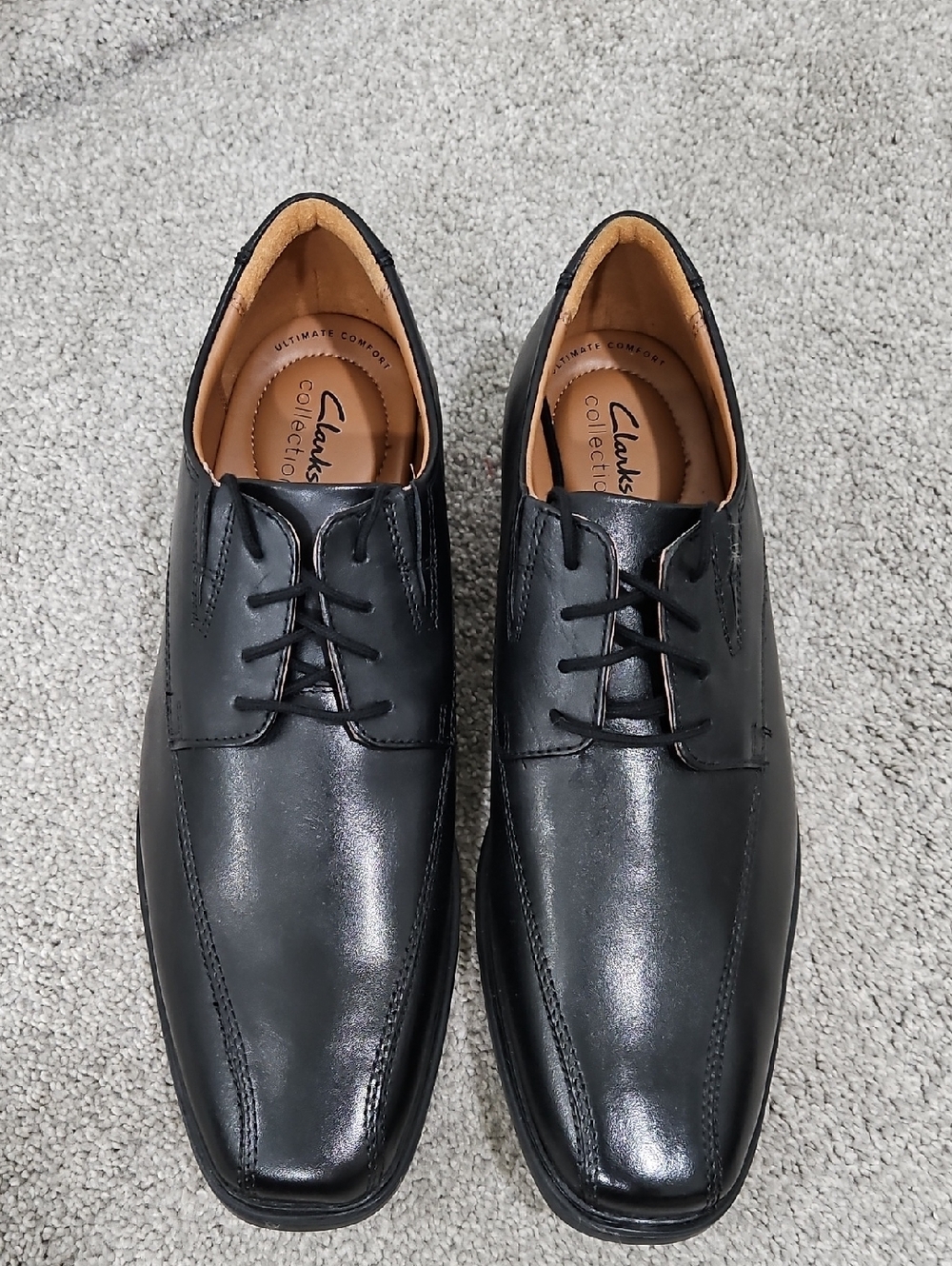 Clarks Whiddon Pace Oxford Limited comfort Shoes Size 9.5